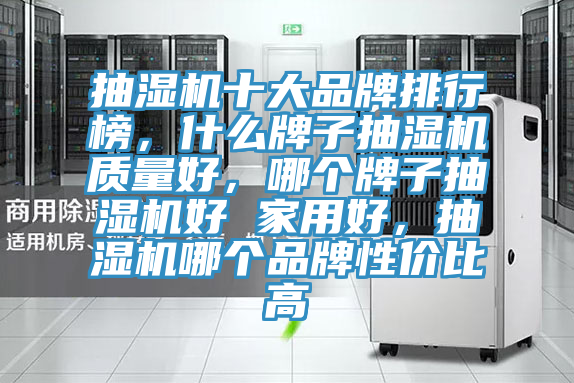 抽濕機十大品牌排行榜，什麽牌子抽濕機質量好，哪個牌子抽濕機好 家用好，抽濕機哪個品牌性價比高