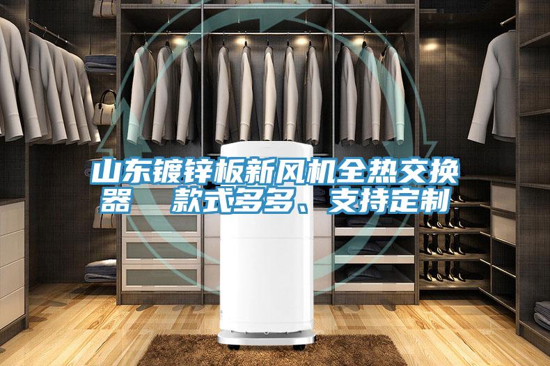 山東鍍鋅板新風機全熱交換器  款式多多、支持定製