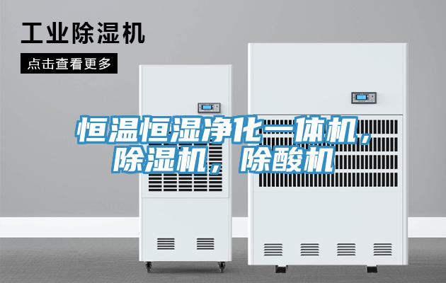 恒溫恒濕淨化一體機，91看片软件大全，除酸機