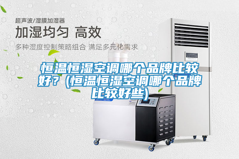恒溫恒濕空調哪個品牌比較好？(恒溫恒濕空調哪個品牌比較好些)