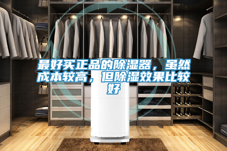 最好買正品的除濕器，雖然成本較高，但除濕效果比較好