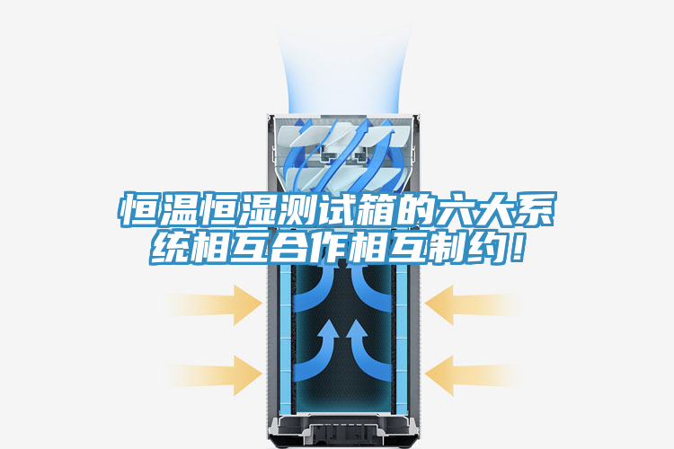 恒溫恒濕測試箱的六大係統相互合作相互製約！