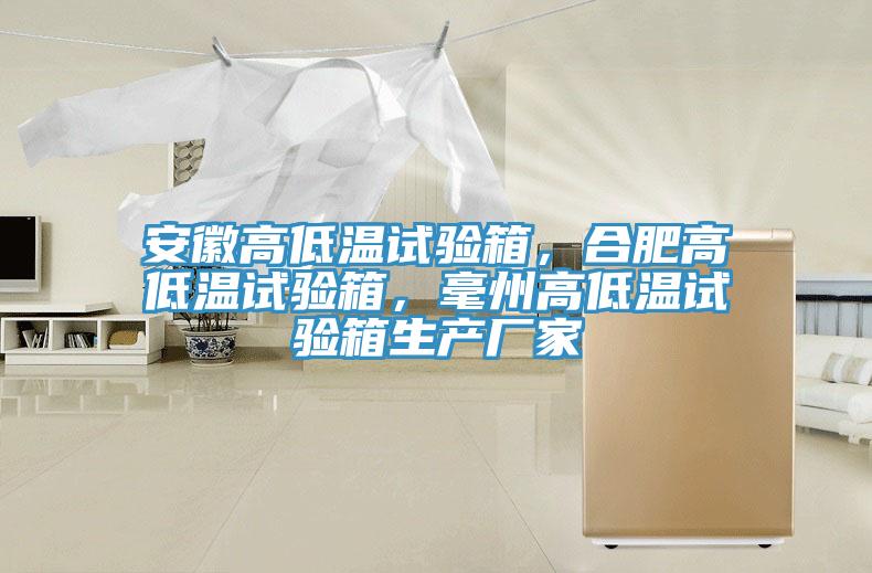 安徽高低溫試驗箱，合肥高低溫試驗箱，毫州高低溫試驗箱生產廠家