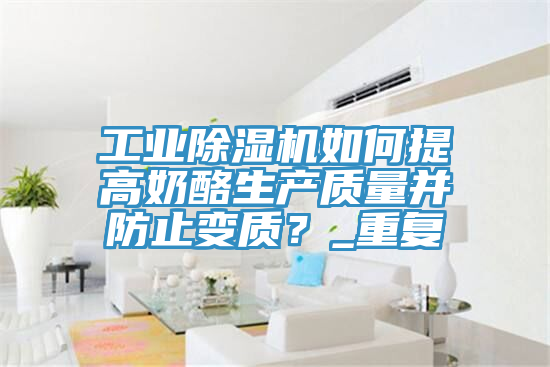 工業91看片软件大全如何提高奶酪生產質量並防止變質？_重複