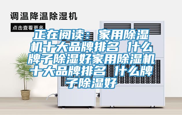 正在閱讀：家用91看片软件大全十大品牌排名 什麽牌子除濕好家用91看片软件大全十大品牌排名 什麽牌子除濕好