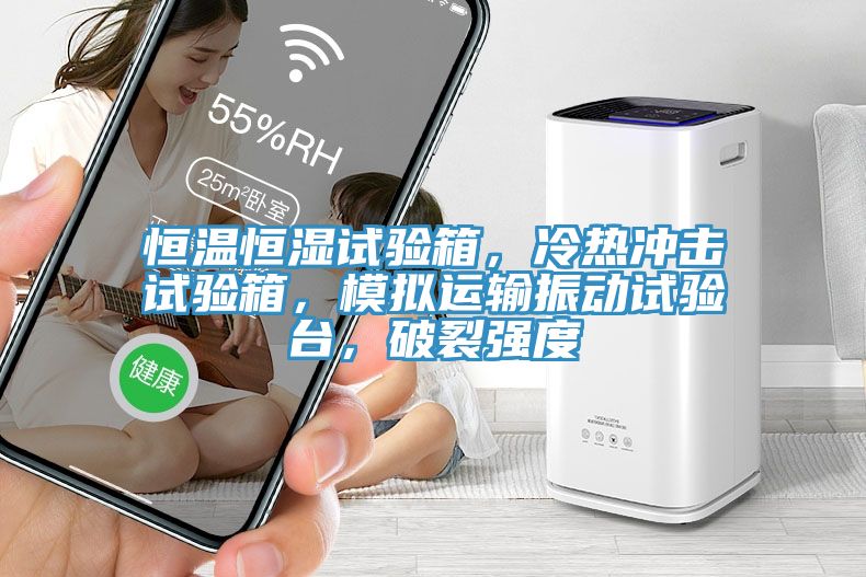 恒溫恒濕試驗箱，冷熱衝擊試驗箱，模擬運輸振動試驗台，破裂強度