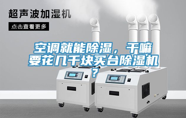 空調就能除濕，幹嘛要花幾千塊買台91看片软件大全？