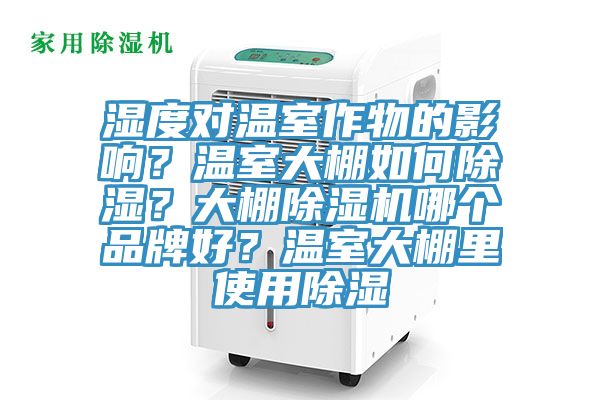 濕度對溫室作物的影響？溫室大棚如何除濕？大棚91看片软件大全哪個品牌好？溫室大棚裏使用除濕
