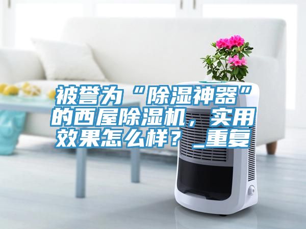 被譽為“除濕神器”的西屋91看片软件大全，實用效果怎麽樣？_重複