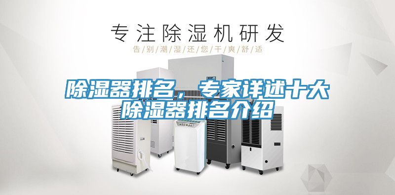 除濕器排名，專家詳述十大除濕器排名介紹