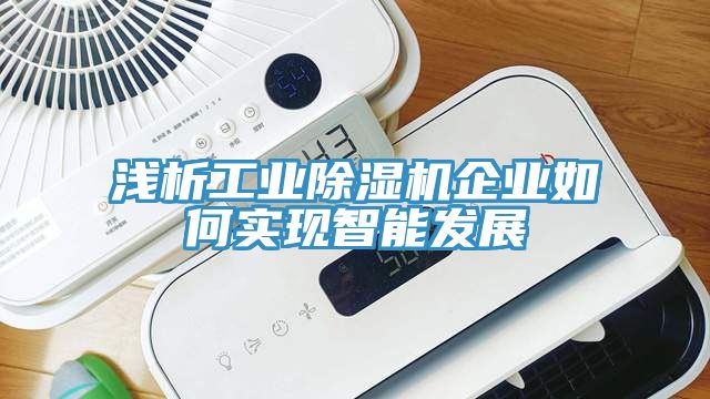 淺析工業91看片软件大全企業如何實現智能發展