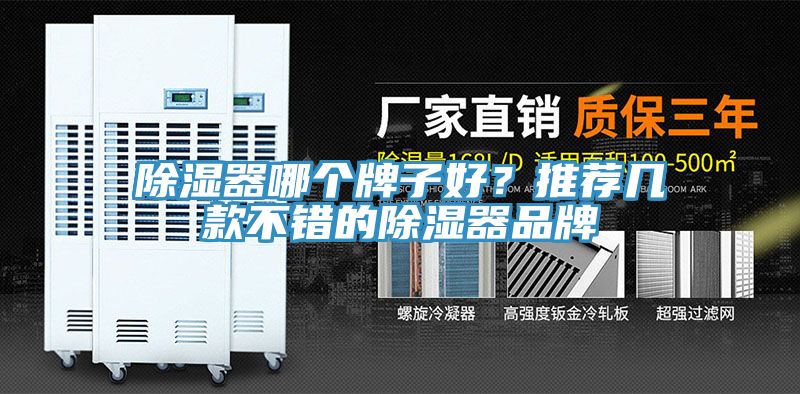 除濕器哪個牌子好？推薦幾款不錯的除濕器品牌