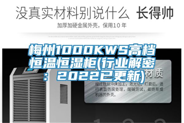 梅州1000KWS高檔恒溫恒濕櫃(行業解密：2022已更新)