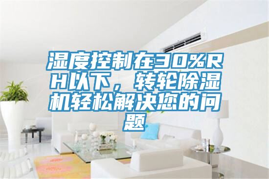 濕度控製在30%RH以下，轉輪91看片软件大全輕鬆解決您的問題