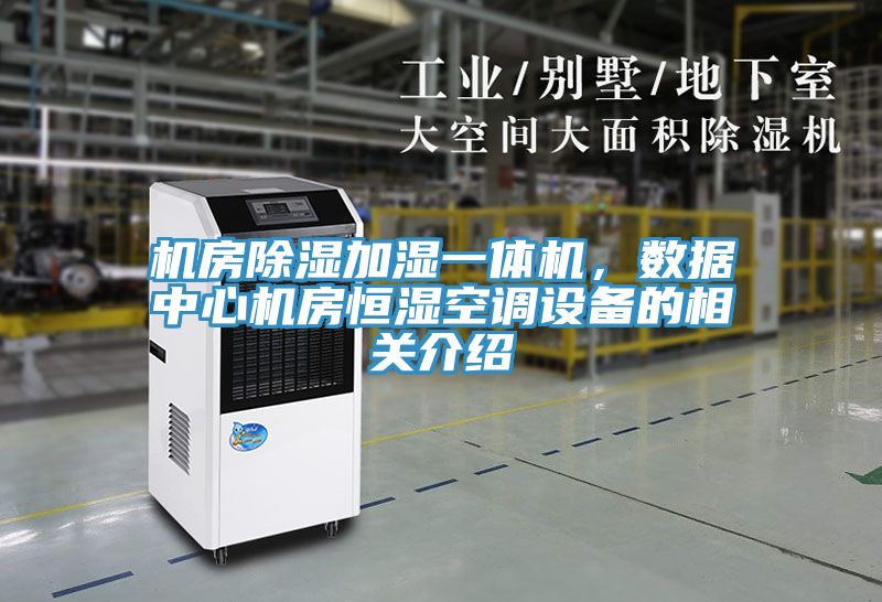 機房除濕加濕一體機，數據中心機房恒濕空調設備的相關介紹