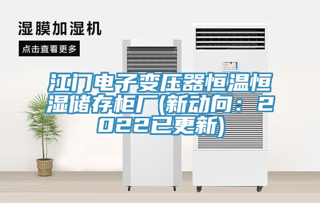 江門電子變壓器恒溫恒濕儲存櫃廠(新動向：2022已更新)