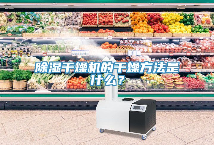 除濕幹燥機的幹燥方法是什麽？
