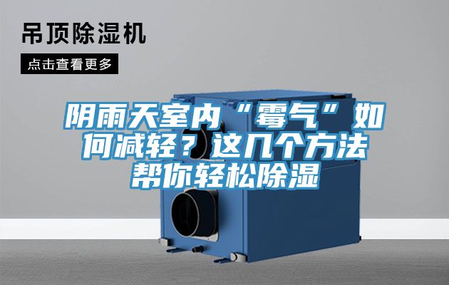 陰雨天室內“黴氣”如何減輕？這幾個方法幫你輕鬆除濕