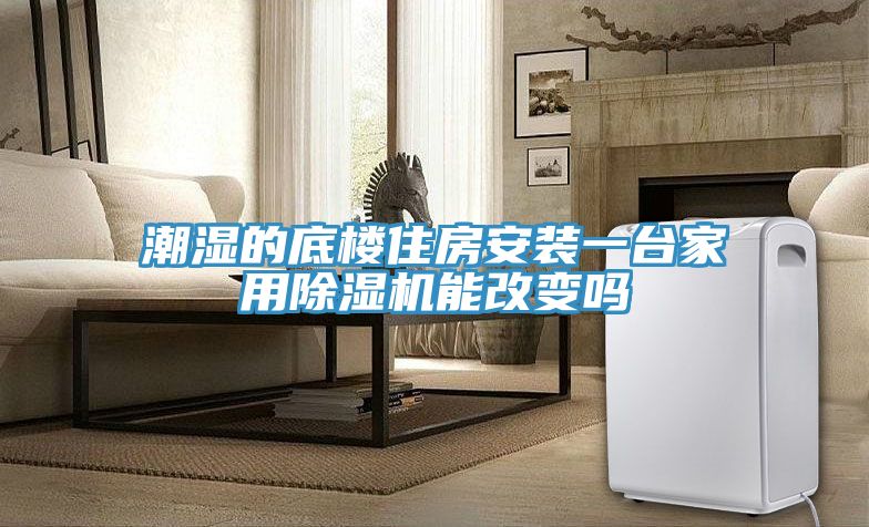 潮濕的底樓住房安裝一台家用91看片软件大全能改變嗎