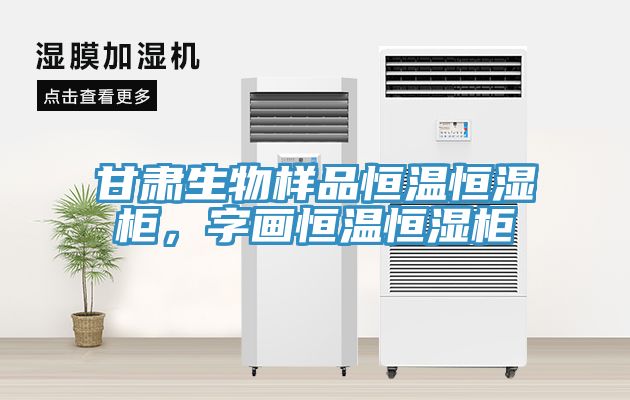 甘肅生物樣品恒溫恒濕櫃，字畫恒溫恒濕櫃