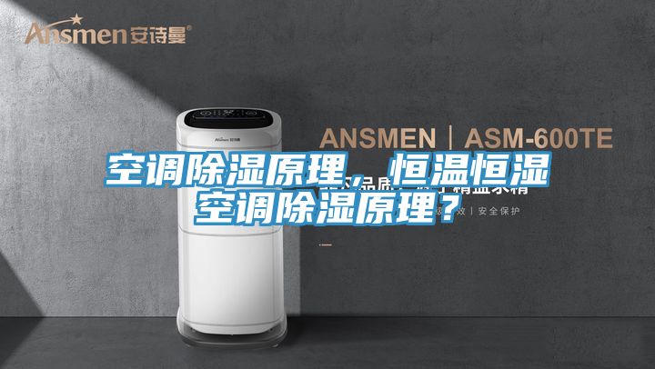 空調除濕原理，恒溫恒濕空調除濕原理？