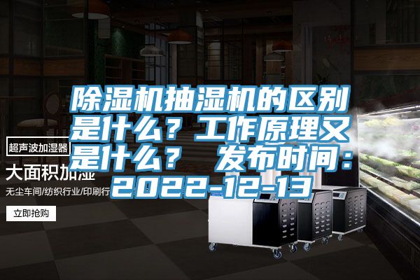 91看片软件大全抽濕機的區別是什麽？工作原理又是什麽？ 發布時間：2022-12-13